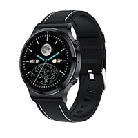 S600 Unisex Smartwatch Bluetooth Heart Rate Monitor Blood Pressure Measurement Calories Burned Long Standby Health Care Stopwatch Pedometer Call Reminder Sleep Tracker Sedentary Reminder
