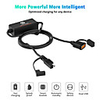 SAE Version Configuration Single USB Fast Charging Version Vharger Smart Vhip Insurance Device Designed For Motorcycle Travel IP65 12V