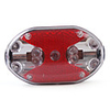 Safety Warning Light for Bicycle with Clip Holder