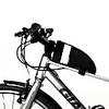SAHOO Bike Frame Bag Top Tube 6.5 inch Waterproof Portable Cycling for Cycling All Phones Black Road Cycling Cycling / Bike