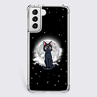 Sailor Moon Cartoon Characters Phone Case For S22 S21 S20 Plus Ultra FE A72 A52 A42 S10 S9 S8 S7 Plus Edge Unique Design Protective Case Shockproof Dustproof Back Cover TPU miniinthebox