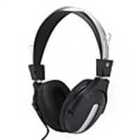 Saiyo SY-2080MV Stereo Microphone Headphones with Microphone (Special Edition,  Black)