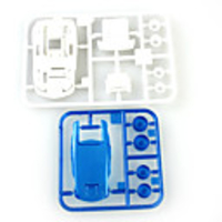 Salt Water Car Kit Saline Fuel Cell Power Car Toys Educational Assemble Novelty Gift for Child