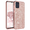 samsung a51 case,  galaxy a51 case,  [only fit 5g] slim glitter sparkly flexible soft tpu protective shockproof anti scratch non slip girl women phone cover for samsung galaxy a51,  rose gold miniinthebox