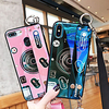 Samsung Applicable to Galaxy Note10 Blu-ray Camera Note10 Pro with wrist Note9 Cartoon Note8 Four-side Anti-drop Mobile Phone Case