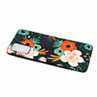 Samsung Scene Map S20 S20 Plus S20 Ultra A51 A71 Cartoon Flower Pattern Black Matte Painted TPU Soft Case Phone Case JY