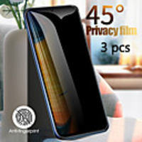 SAMSUNG Screen Protector A6 Plus 2018 A8 Plus 2018 A8S A9 2018 A7 2018 A60 A40 A10 M40 S10E High Definition HD Front Screen Protector 3 pcs Tempered Glass Anti Peeping