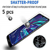 SAMSUNG Screen Protector A91 A90 5G A90 A81 A80 A71 A51 A20S A20E A10E Note 10 Lite S10 Lite High Definition HD Front Screen Protector 5 pcs Tempered Glass