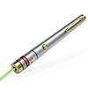 Sand Chrome Gold Body BGP-0017 Green Laser Pointer with Elegant Case (Batteries Included)