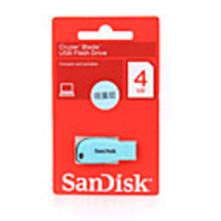 Sandisk Cruzer Blade Z50 USB2.0 Flash Drive 4GB Blue
