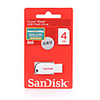 Sandisk Cruzer Blade Z50 USB2.0 Flash Drive 4GB White