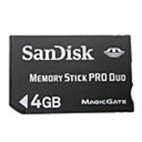 SanDisk Memory Stick Pro Duo (4GB)