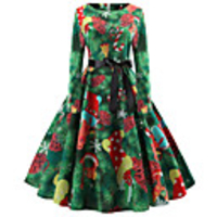 Santa Claus Christmas Dress Women