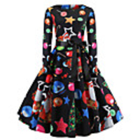 Santa Claus Christmas Dress Women