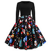 Santa Claus Christmas Dress Women