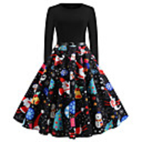 Santa Claus Christmas Dress Women