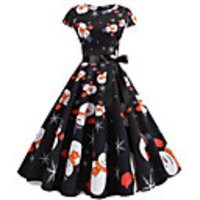 Santa Claus Christmas Dress Women