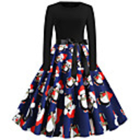 Santa Claus Christmas Dress Women