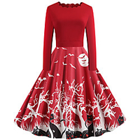 Santa Claus Christmas Dress Women