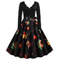 Santa Claus Christmas Dress Women