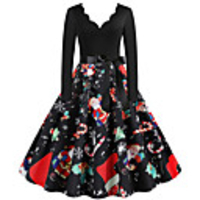 Santa Claus Christmas Dress Women