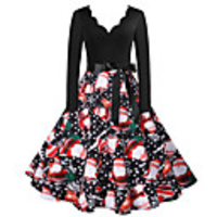 Santa Claus Christmas Dress Women