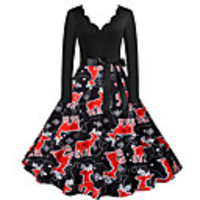 Santa Claus Christmas Dress Women