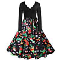 Santa Claus Christmas Dress Women