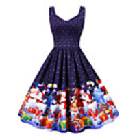 Santa Claus Christmas Dress Women