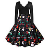 Santa Claus Christmas Dress Women