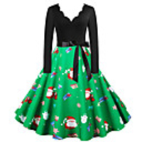 Santa Claus Christmas Dress Women