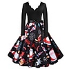 Santa Claus Christmas Dress Women