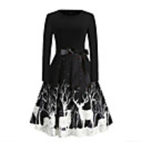 Santa Claus Christmas Dress Women