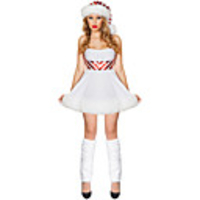 Santa Claus Cosplay Costume Women