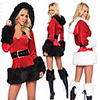 Santa Claus Cosplay Costume Women