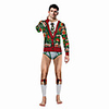 Santa Claus Masquerade Men