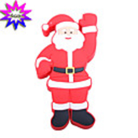 Santa Claus USB 2.0 Flash/Jump Drive(4GB)
