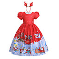 Santa Suit Dress Girls