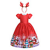 Santa Suit Dress Girls