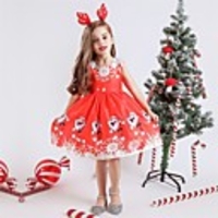 Santa Suit Dress Girls
