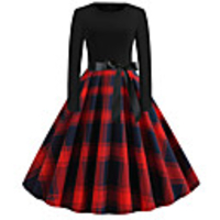 Santa Suit Vintage Inspired Dress Women