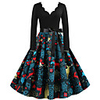 Santa Suit Vintage Inspired Vacation Dress Dress Women
