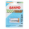 Sanyo 1000mAh 1.2V Ni-MH Rechargeable AAA Batteries (2-Pack)