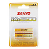Sanyo 2500mAh 1.2V Ni-MH Rechargeable AA Batteries (2-Pack)