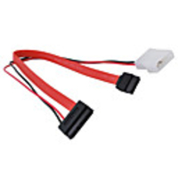 SATA 7-PIN to SATA 7 6-PIN Hard Disk Cable (33cm Length)