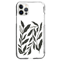 Scenery Leaves Case For Apple iPhone 12 11 SE2020 Unique Design Protective Case Shockproof Cover TPU Clear Case for iPhone 12 Pro Max XR XS Max iPhone 8 7