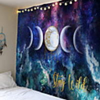 Schedel Mandala Tapijt Muur Opknoping Sterrenhemel Hippie Tapestry Maan Hekserij Liefde Rose Ouija Boho Decor Muur Doek Wandtapijten