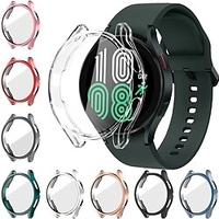 Screen Protector Cases For Samsung Galaxy Watch 4 40mm / Galaxy Watch 4 44mm / Galaxy Watch 4 Classic 42mm TPU Screen Protector Smart Watch Case Compatibility miniinthebox