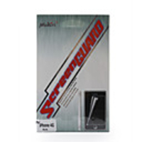 Screen Protector for Apple iPhone 4 with Cleaning Cloth - Clear Blue