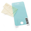 Screen Protector for Apple iPhone 4 with Cleaning Cloth - Clear Green